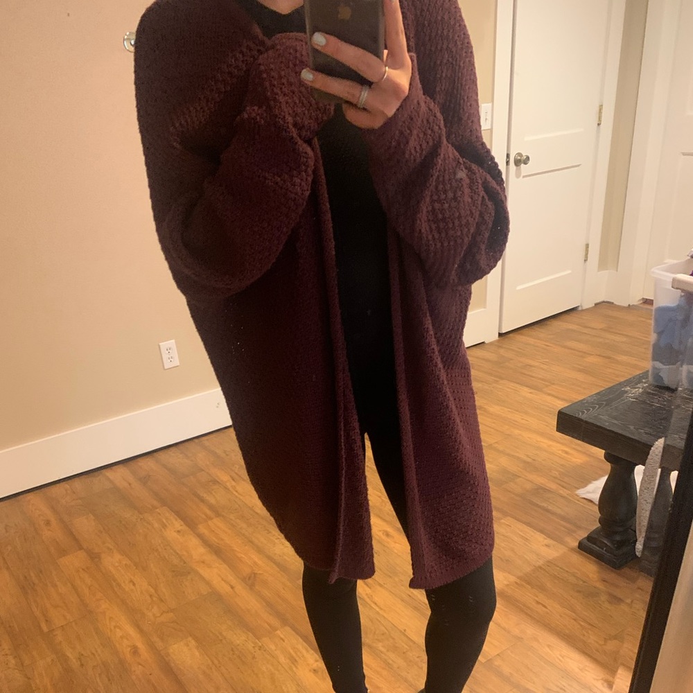 Brandy oversized cardigan